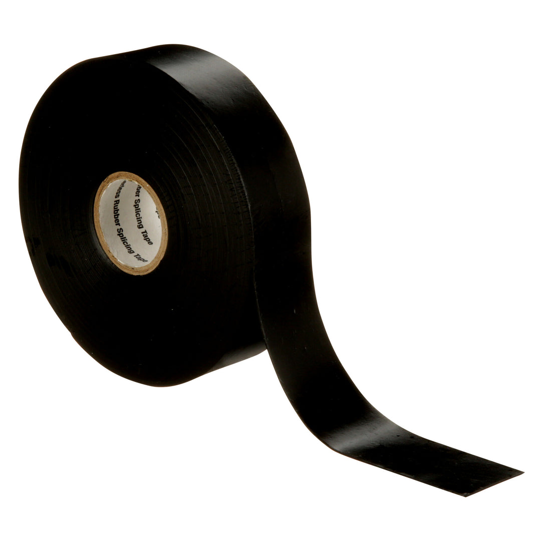 Scotch® Linerless Rubber Splicing Tape 130C, 1 in x 30 ft, Black, 1
roll/carton