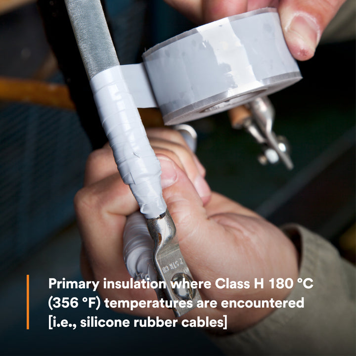 Scotch® Self-Fusing Silicone Rubber Electrical Tape 70, 1 in x 30 ft