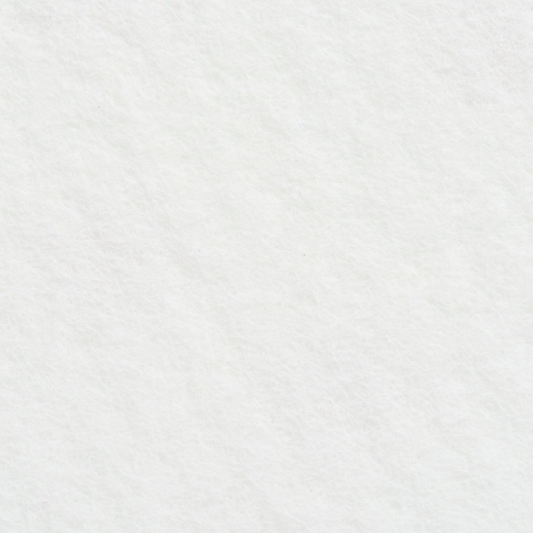 3M Finesse-it Felt Buffing Pad, 09357, 3 in, Red Foam Logo White Loop, 50/Pac