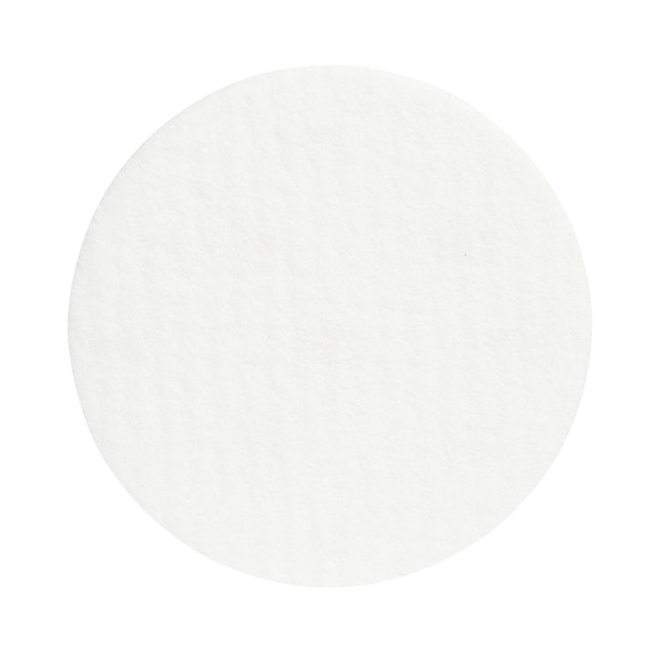 3M Finesse-it Felt Buffing Pad, 09358, 5 in, Red Foam Logo White Loop, 200/Case