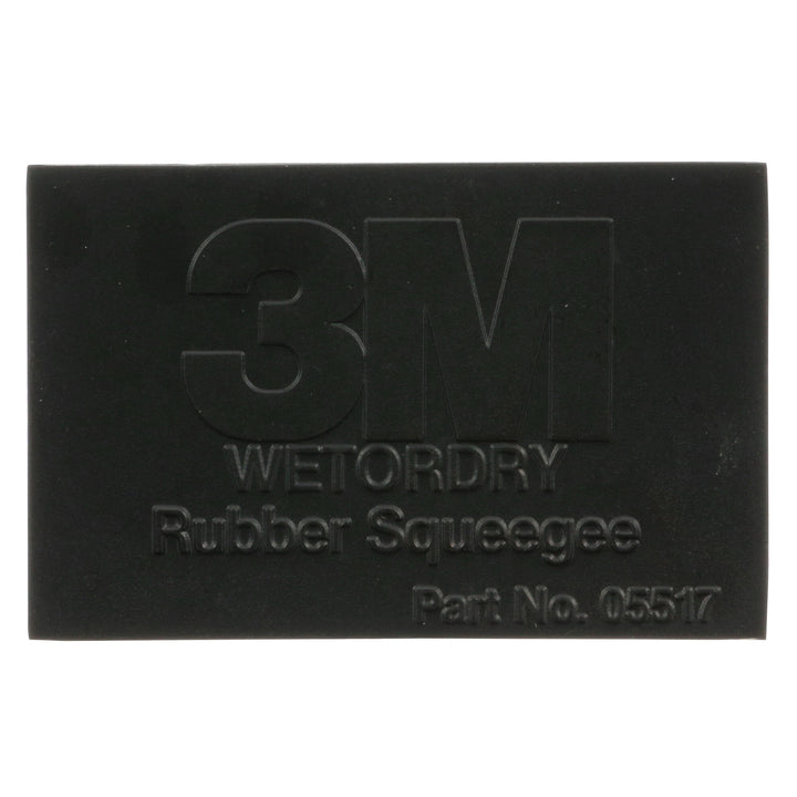 3M Wetordry Rubber Squeegee, 05517, 2-3/4 in x 4 1/4 in