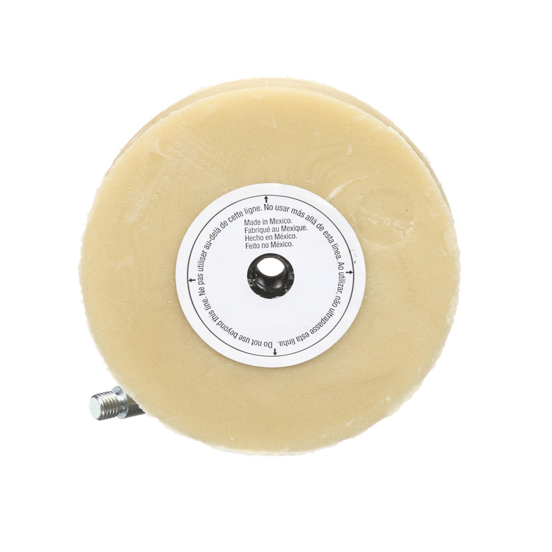 3M Stripe Off Wheel, 07498, 4 in x 5/8 in, with Mandrel