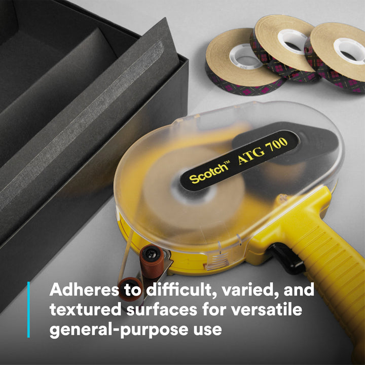 Scotch® ATG Adhesive Transfer Tape 924, Clear, 3/4 in x 36 yd, 2 mil