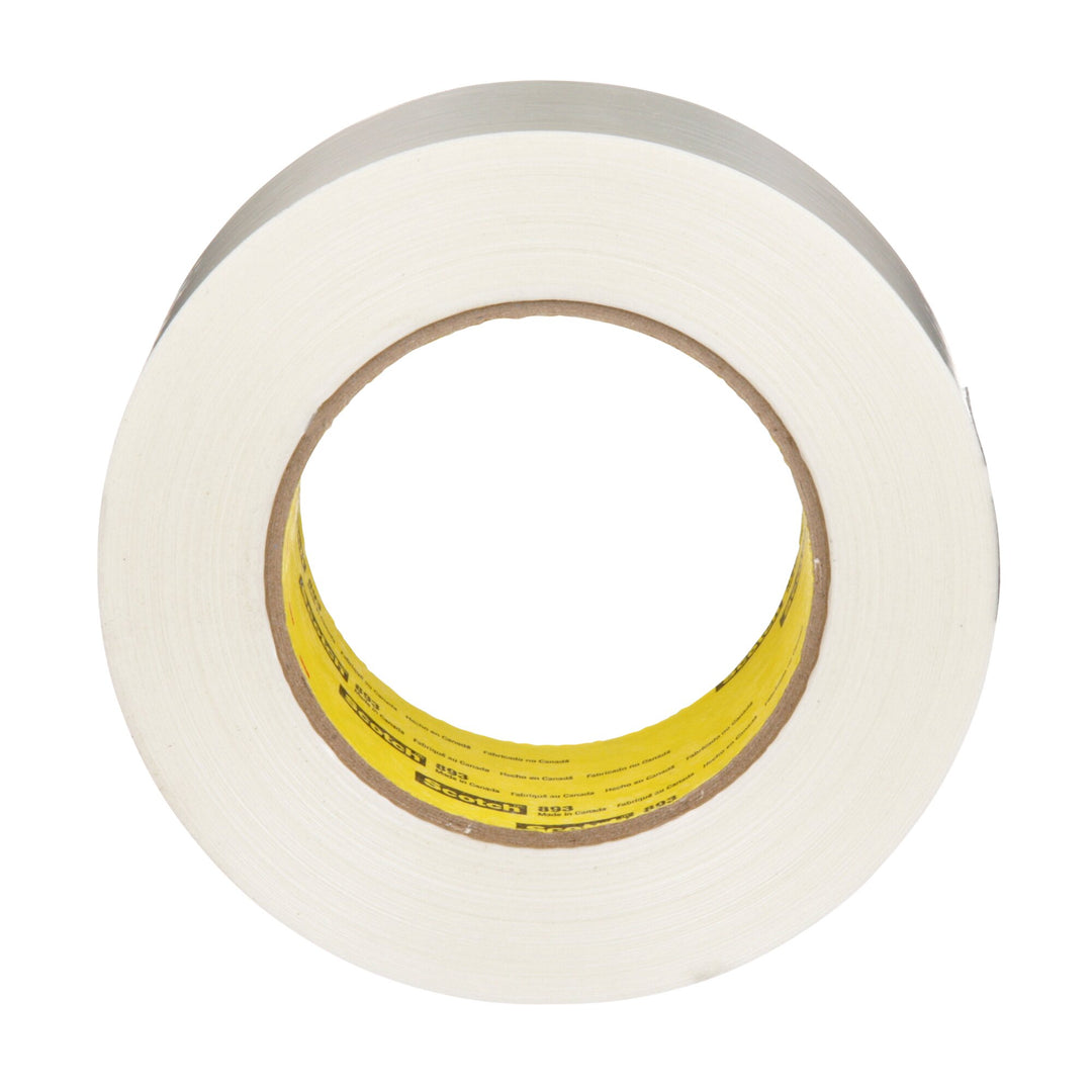 Scotch® Filament Tape 893, Clear, 48 mm x 55 m, 6 mil