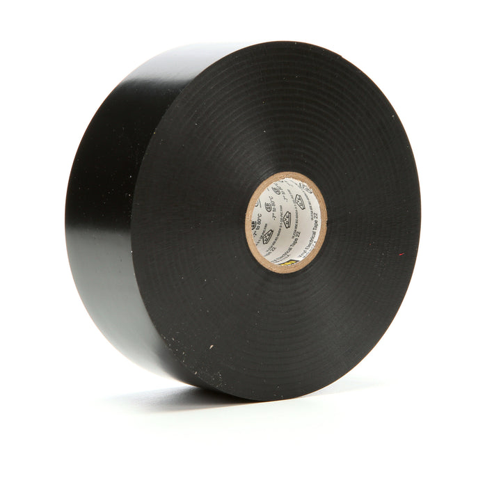 Scotch® Vinyl Electrical Tape 22, 1-1/2 in x 36 yd, Black, 1
roll/carton