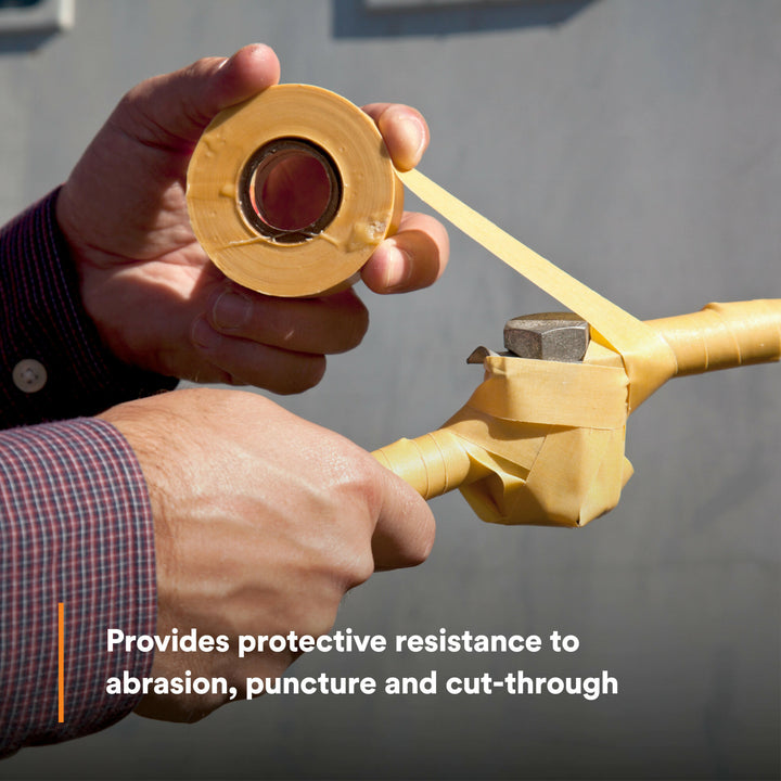 Scotch® Varnished Cambric Tape 2520, 3/4 in x 60 ft, Yellow, 1
roll/carton