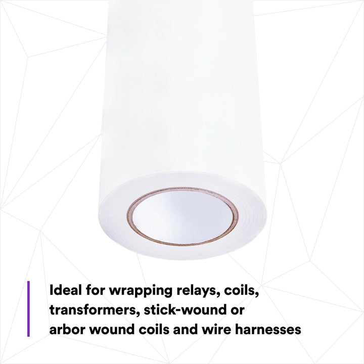 3M Epoxy Film Electrical Tape Super 20, 15.5 in X 60 yd log trimmed,
both sides