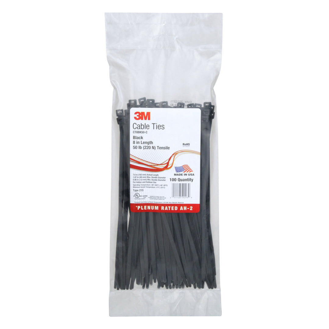 3M Cable Tie CT8BK50-C