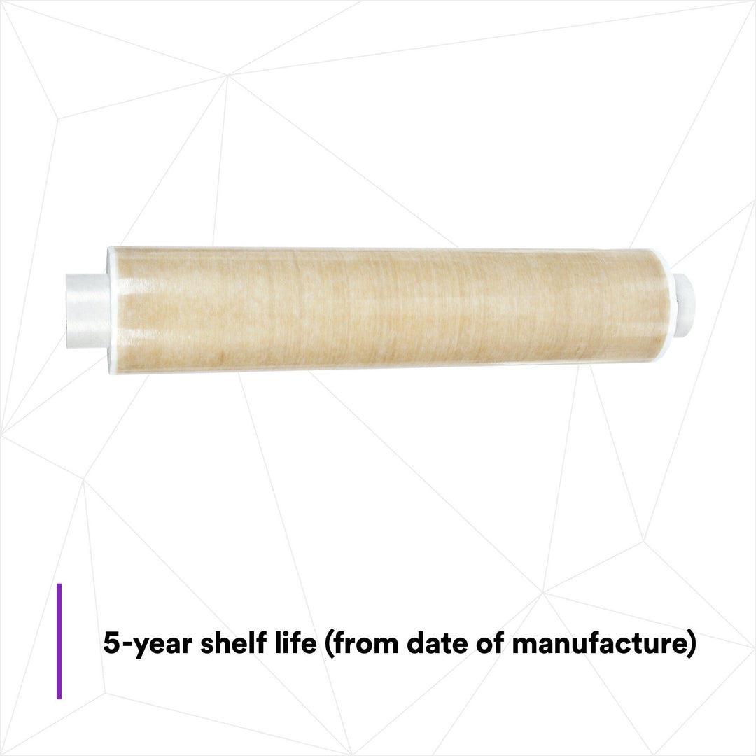 3M Composite Film Electrical Tape 44, 23-1/2 in x 90 yd, Log Roll
Untrimmed