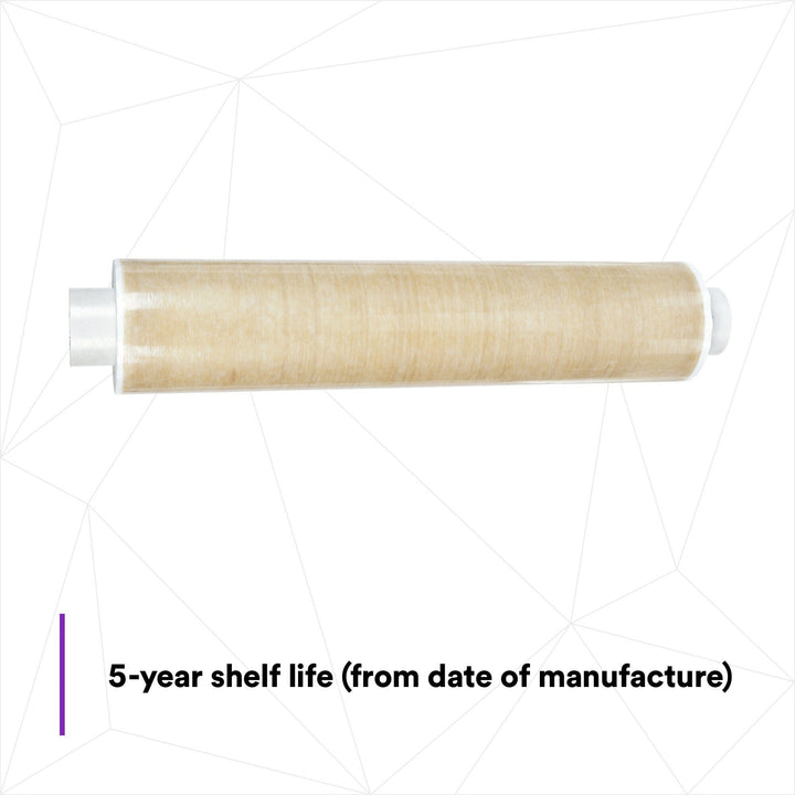 3M Composite Film Electrical Tape 44, 23-1/2 in x 90 yd, Log Roll
Untrimmed