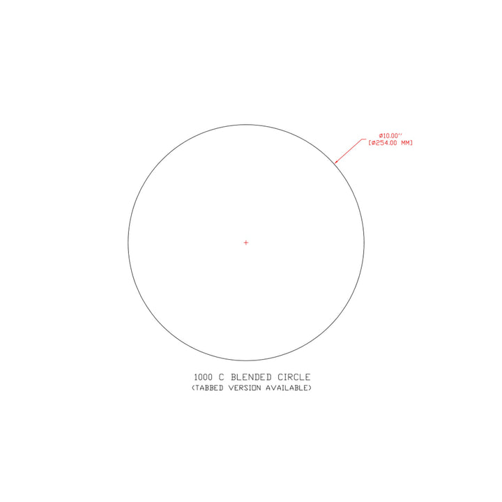 3M Microfinishing PSA Film Disc 268L, 15 Mic 3MIL, Type D, 10 in x NH,Die 1000C