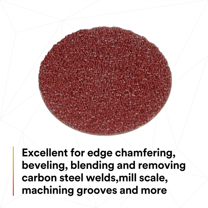 3M Cubitron II Roloc Fibre Disc 982C, 60+, TSM, Red, 2 in, Die
RS200PM