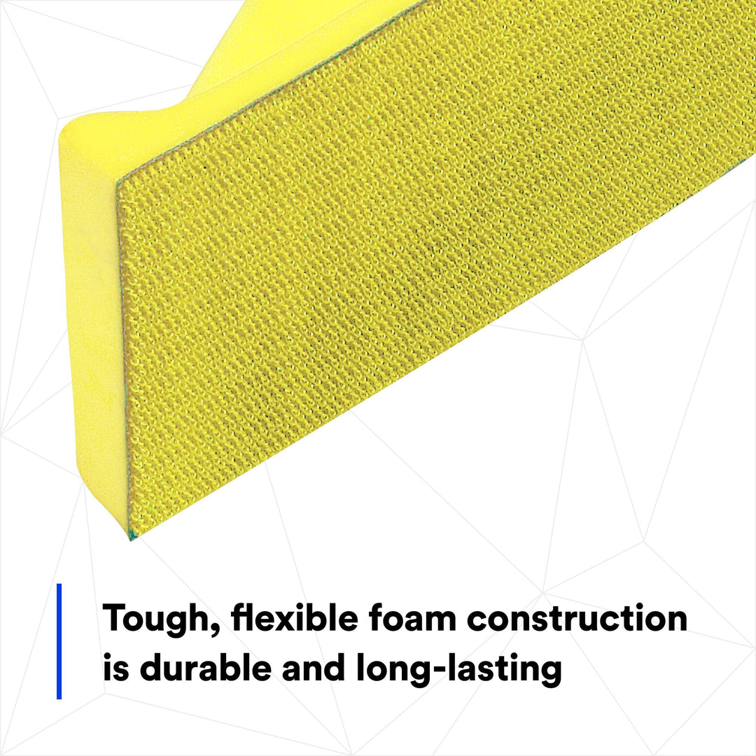 3M Hookit Soft Hand Block, 05742, 2-3/4 x 5 in