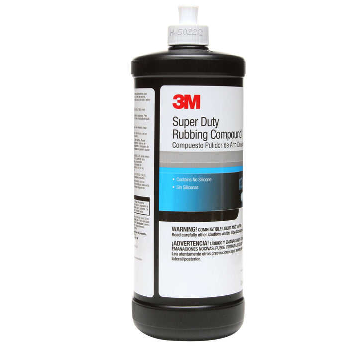 3M Super Duty Rubbing Compound, 05954, 1 qt (32 fl oz/946 mL), 6 percase