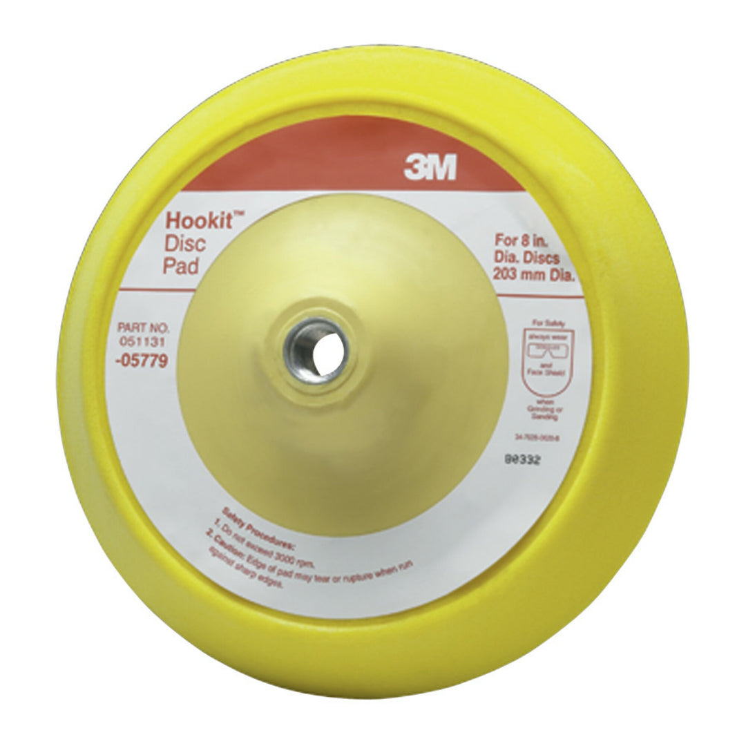 3M Hookit Disc Pad, 07390, 150 mm, 6 holes