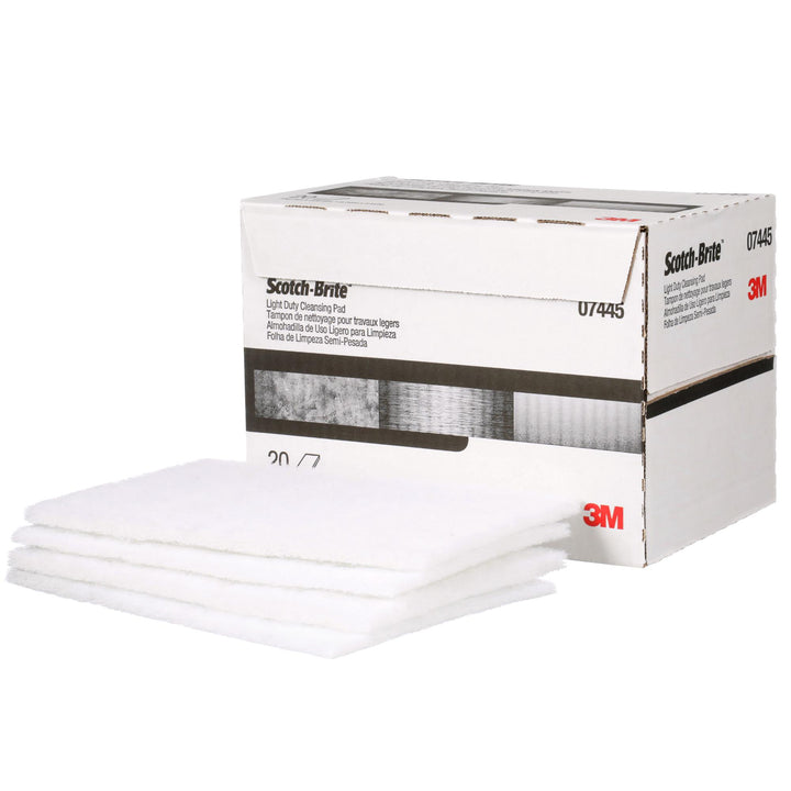 Scotch-Brite Light Cleansing Hand Pad 7445, HP-HP, Nepheline Syenite Super Fine