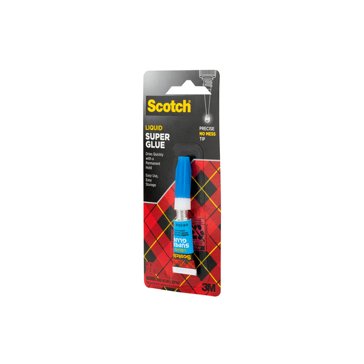 Scotch® Super Glue Liquid AD118D, .07 oz, 1-Pack