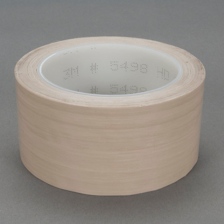 3M PTFE Film Tape 5498, Beige, 1 in x 36 yd, 4.2 mil