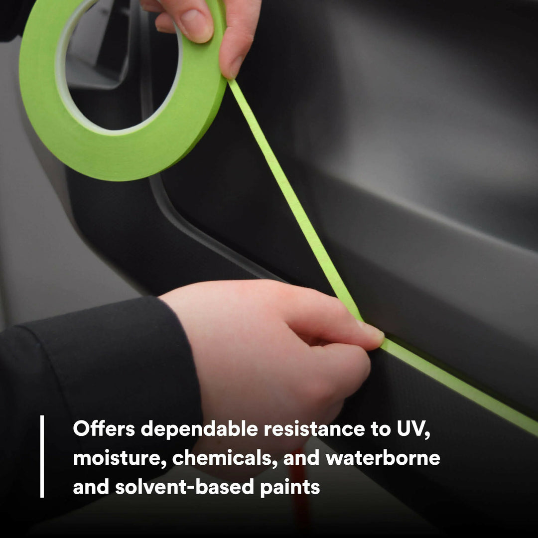 Scotch® Performance Masking Tape 233+ 26344, Green, 6 mm x 55 m