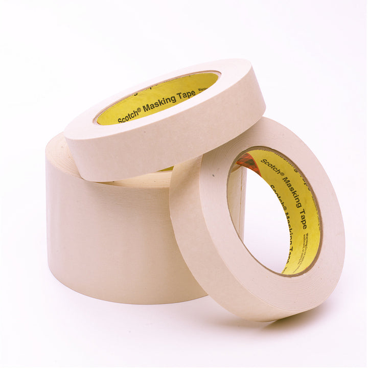 3M General Purpose Masking Tape 234, Tan, 24 mm x 55 m, 5.9 mil
