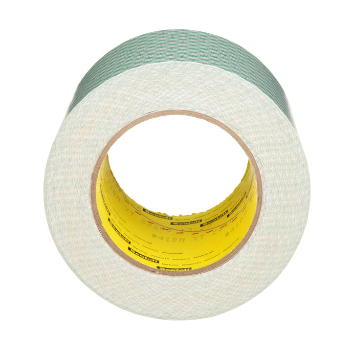 3M Double Coated Paper Tape 410M, Natural, 4 in x 36 yd, 5 mil