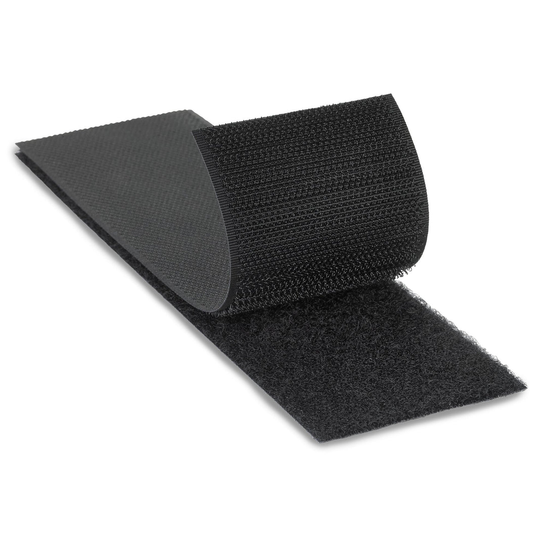 3M Flame Resistant Hook Fastener SJ3419FR, 330 Hook, Black, 5/8 in x 50 yd