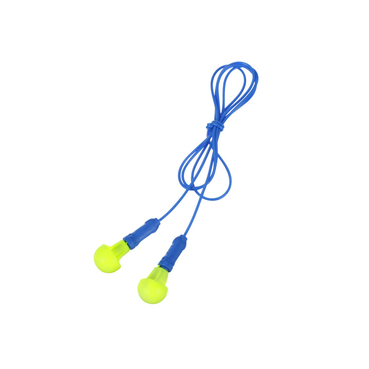 3M E-A-R Push-Ins Earplugs 318-1001, Corded, Poly Bag
