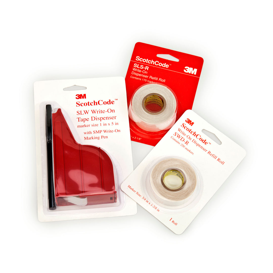 3M ScotchCode Wire Marker Tape Refill Roll SLS-R, 1 in. x 2.125 in