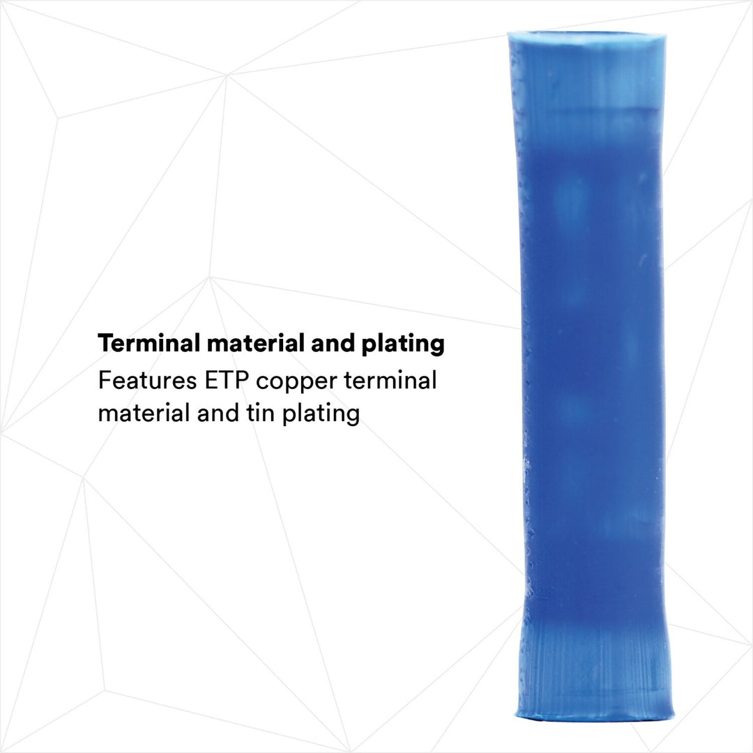 3M Scotchlok Butt Connector Vinyl Insulated, MVU14BCX