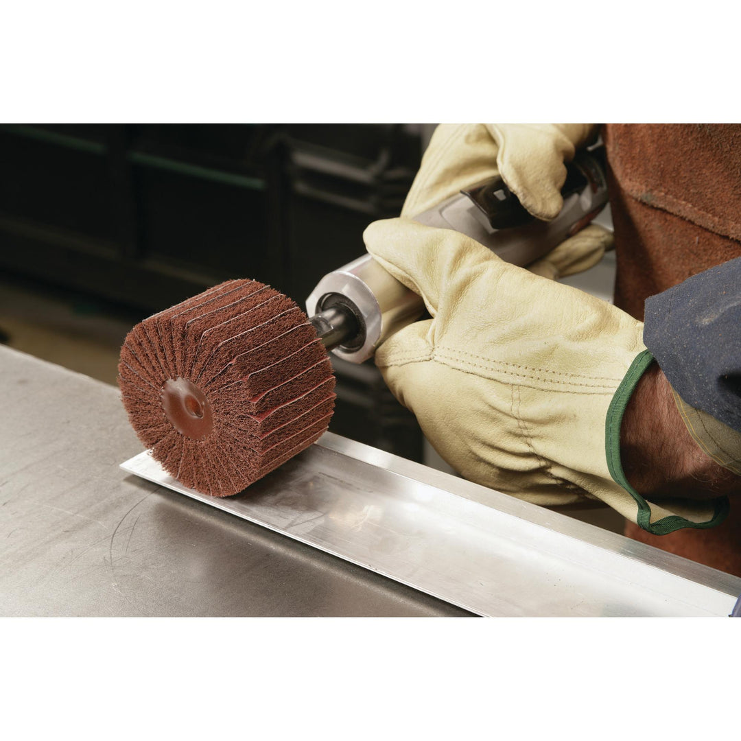 Scotch-Brite Combi-S Wheel 80799, 3 in x 1-3/4 in 1/4 in Shank P180
X-weight