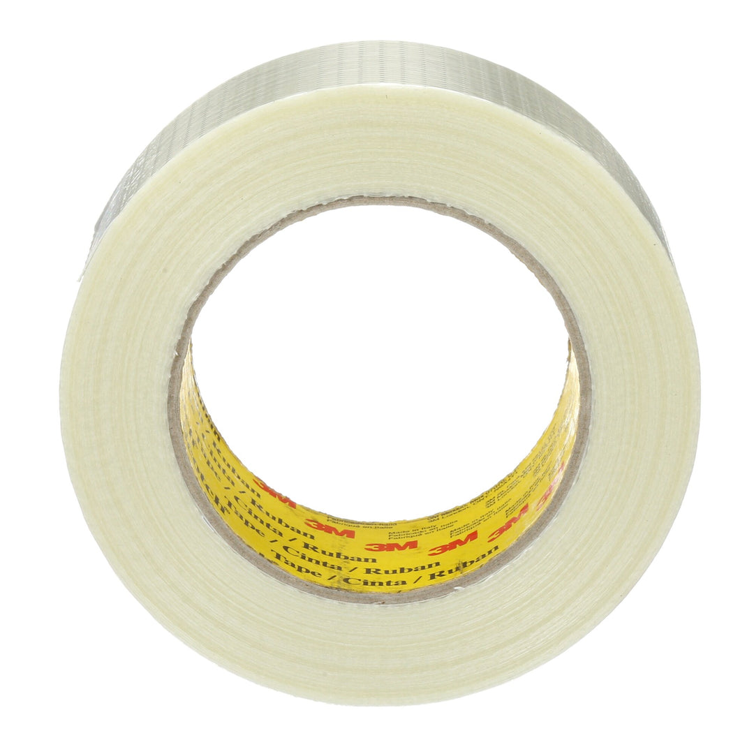 Scotch® Bi-Directional Filament Tape 8959, Clear, 50 mm x 50 m, 5.7 mil