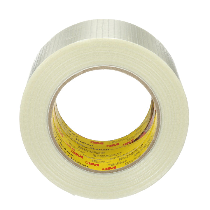 Scotch® Bi-Directional Filament Tape 8959, Clear, 75 mm x 50 m, 5.7 mil