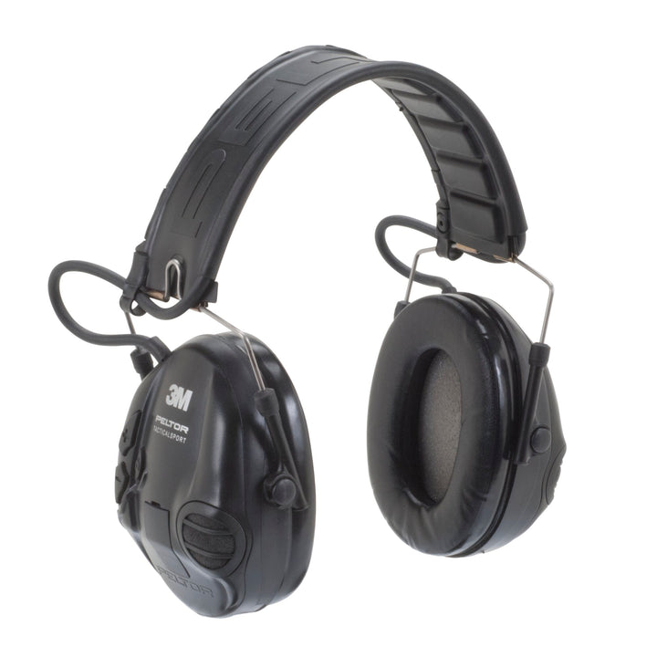 3M PELTOR Tactical Sport MT16H210F-479-SV, Electronic Headset, Foldable Headband