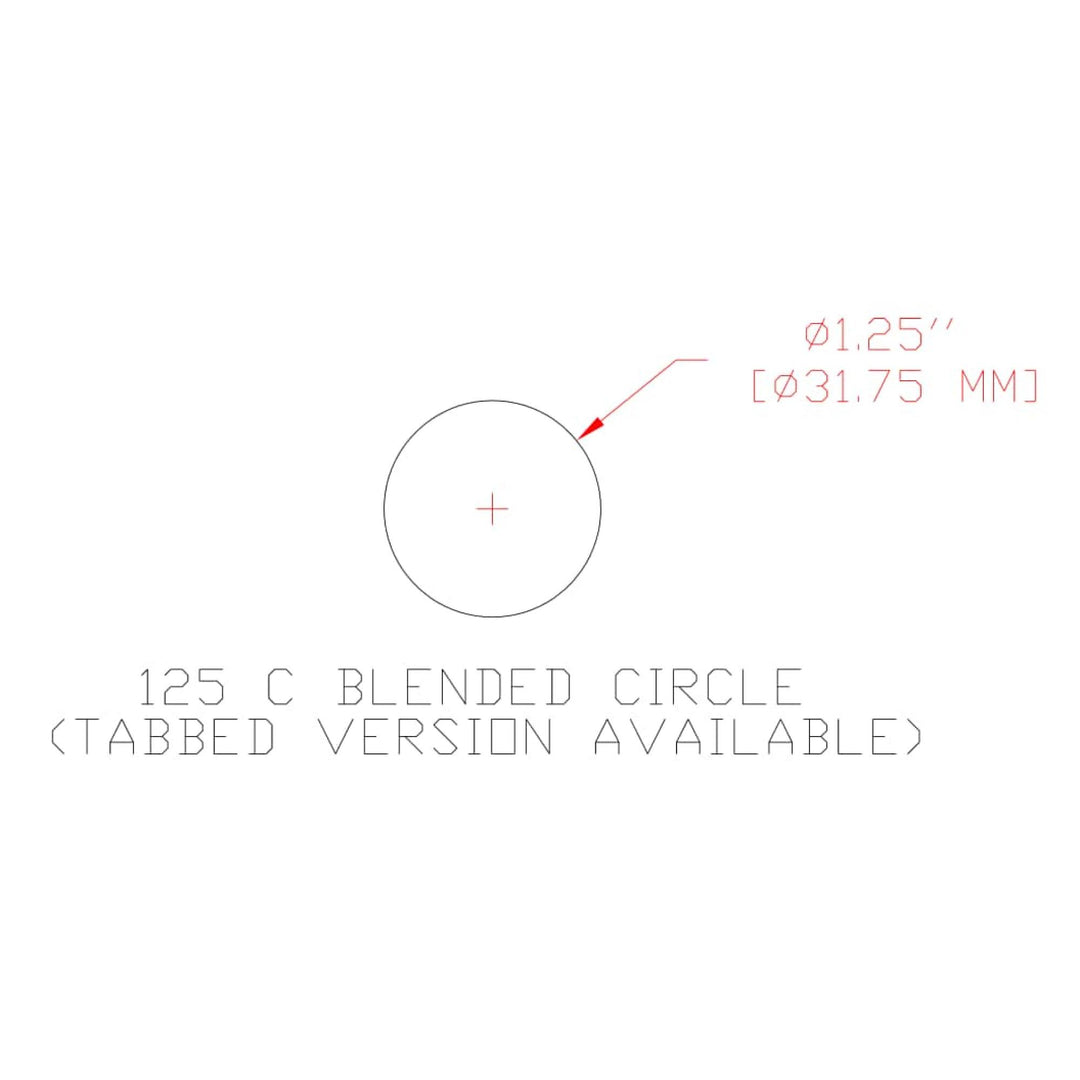 3M Finesse-it PSA Film Disc Roll 466LA, A7 3MIL, 1-1/4 in x NH, Die
125C