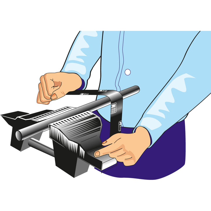 3M Utility Cloth Roll 314D, P320 J-weight, 2 in x 50 yd