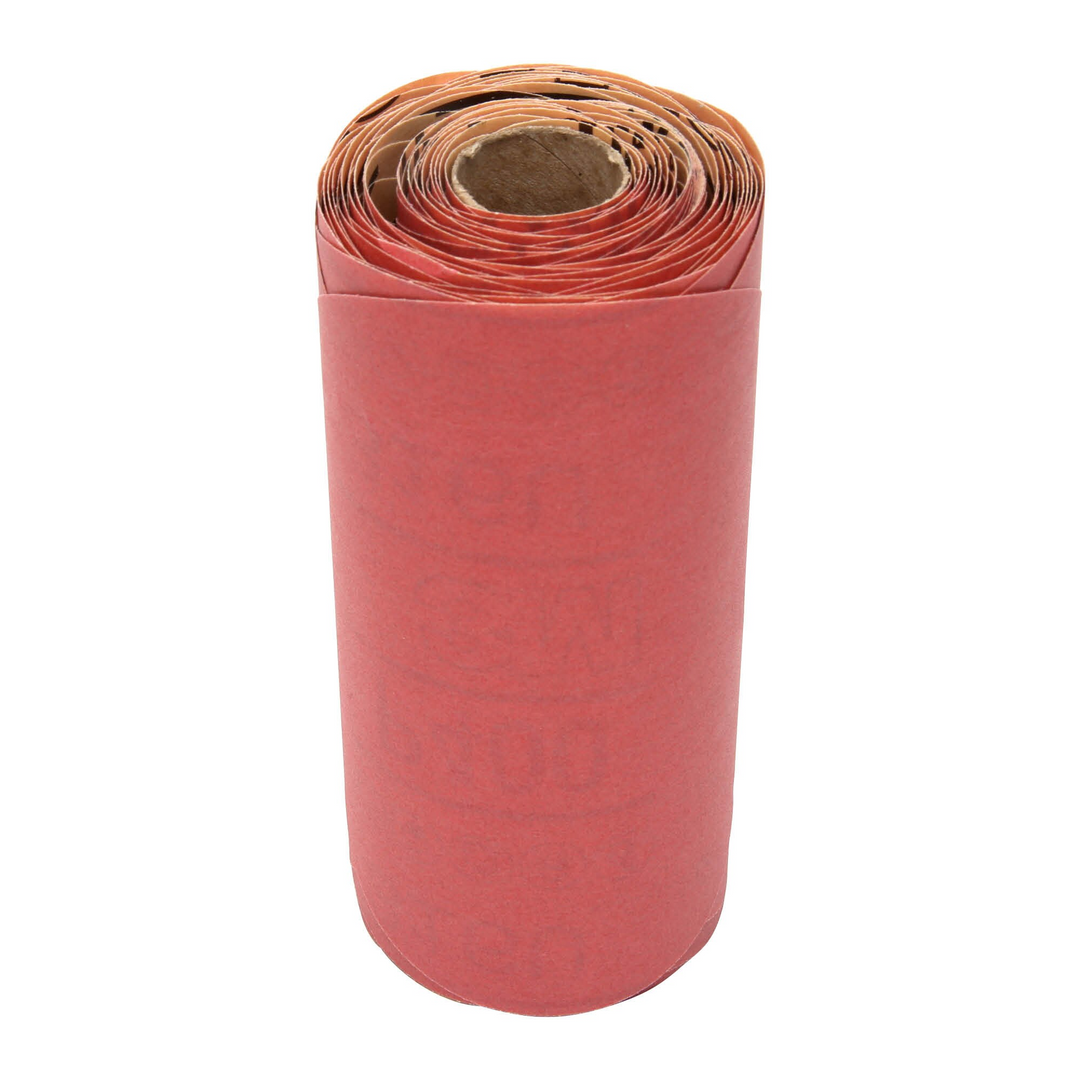 3M Red Abrasive Stikit Disc, 01108, 6 in, P400 grade, 100 discs per
roll