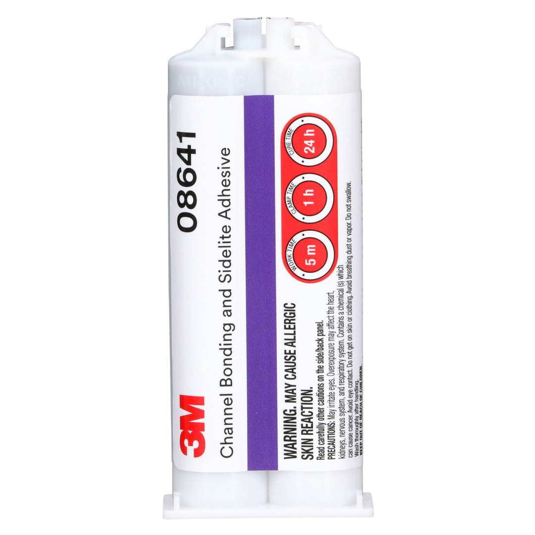 3M Channel Bonding and Sidelite Adhesive, 08641, 47.3 mL Cartridge