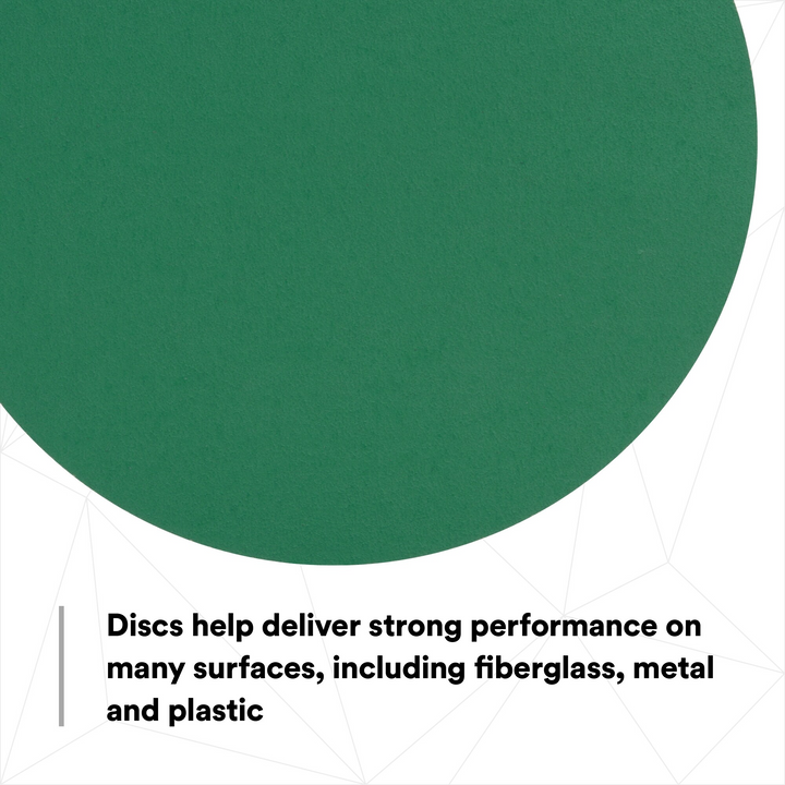 3M Green Corps Stikit Production Disc, 01549, 8 in, 80, 50 discs per
carton