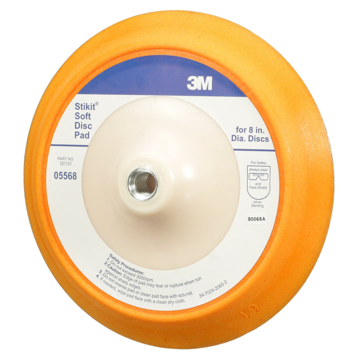 3M Stikit Soft Disc Pad, 05568, 8 in
