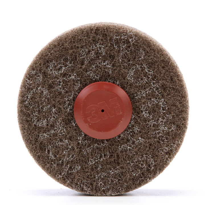 Scotch-Brite Cut and Polish Disc D5, 4 in x 1-1/4 in x 1/4 in A MED