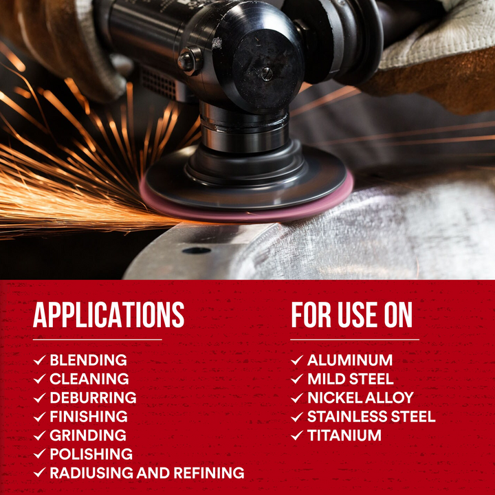 Scotch-Brite Surface Conditioning TN Quick Change Disc, SC-DN, A/O
Medium, 5 in