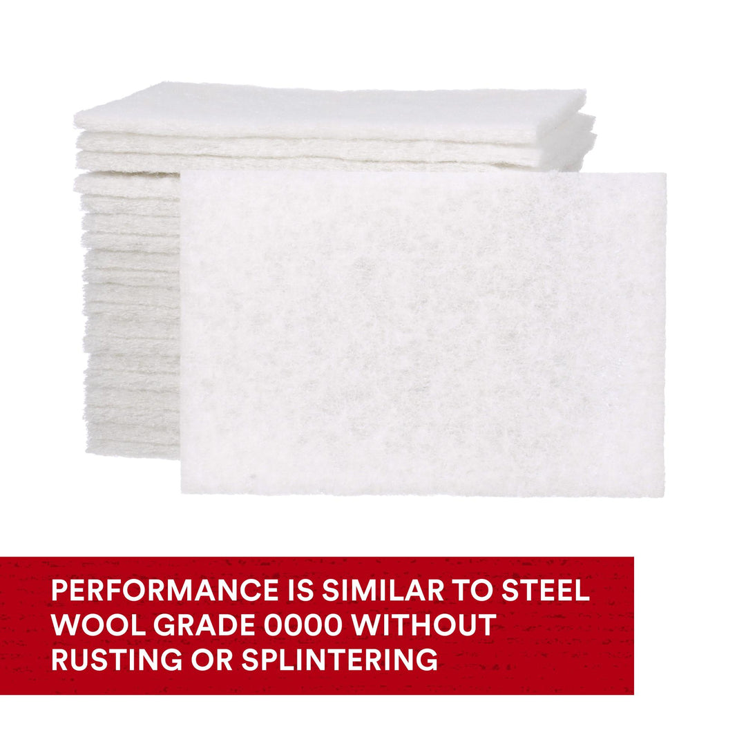 Scotch-Brite Light Cleansing Hand Pad 7445B, HP-HP, Nepheline Syenite Super Fine