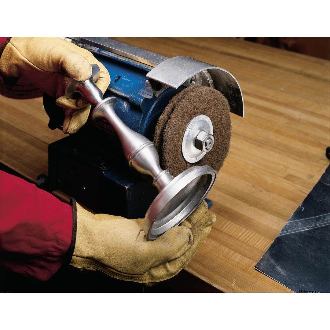 Scotch-Brite High Strength Disc, 6 in x 1/2 in, A MED, 10/Pac