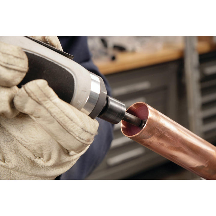 Scotch-Brite Cross Buff, 1-1/2 in x 3/8 in x 2 PLY x 8-32 High Strength
A MED