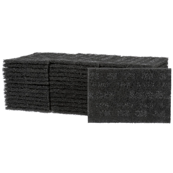 Scotch-Brite Blending Hand Pad 7446B, HP-HP, SiC Medium, Gray, 6 in x 9 in