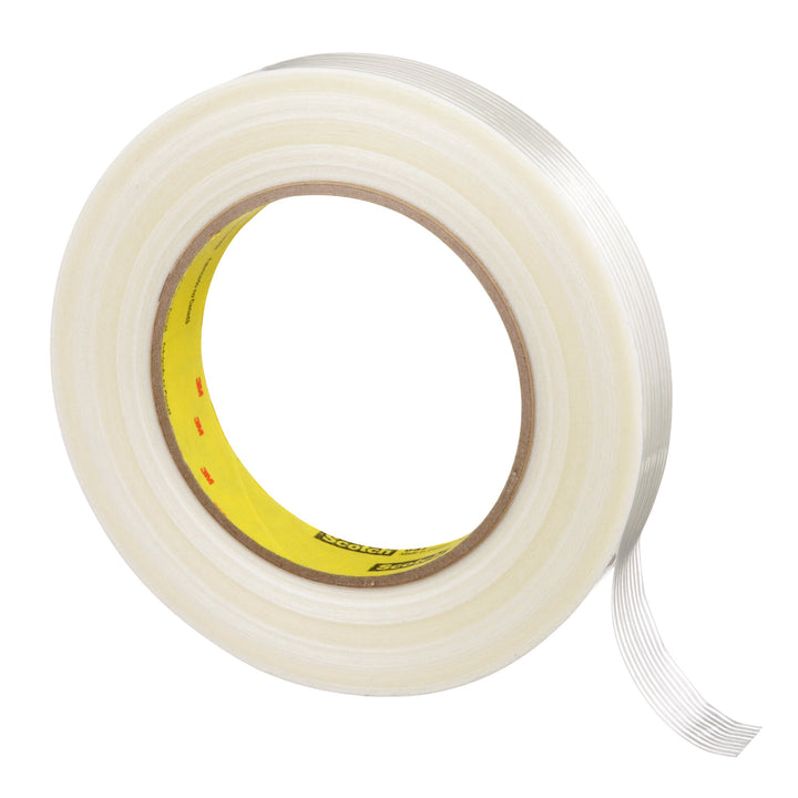Scotch® Filament Tape 897, Clear, 18 mm x 55 m, 5 mil