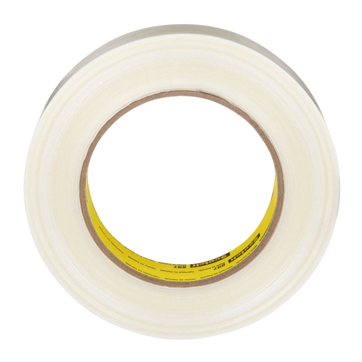 Scotch® Filament Tape 897, Clear, 24 mm x 55 m, 5 mil