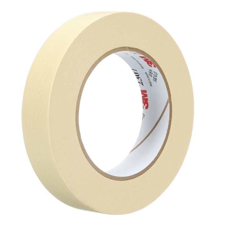 3M Masking Tape 2307, Tan, 24 mm x 55 m, 5.2 mil