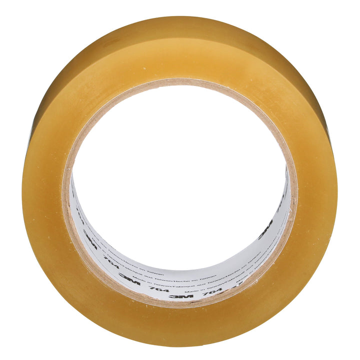 3M General Purpose Vinyl Tape 764, Transparent, 2 in x 36 yd, 5 mil