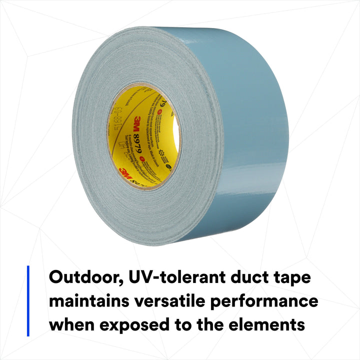 3M Performance Plus Duct Tape 8979, Slate Blue, 72 mm x 54.8 m, 12.1mil